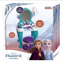 Brinquedo Infantil Para Meninas Penteadeira Frozen 2