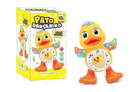 Brinquedo Infantil Pato Dançarino Musical Com Luz - TOYKING