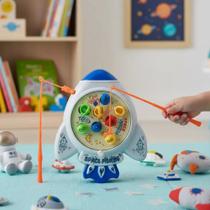 Brinquedo Infantil Pega Peixe a Corda Foguetinho11 Peças Sorte Sortidos Diversão Educativo Coordenação Motora Infantil Crianças Brinquedo Infantil Pega Peixe a Corda Foguetinho11 Peças Sorte Sortidos Diversão Educativo Coordenação Motora Infantil Crianças