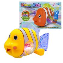 Brinquedo Infantil Peixe Palhaço Com Som Luzes E Movimentos Brinquedo Infantil Peixe Palhaço Com Som Luzes E Movimentos