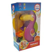 Brinquedo Infantil Pelicano Amigo do Banho Baby Lider 5607