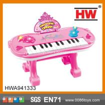 Brinquedo Infantil Piano Teclado Com Suporte Musical Com Luzes Coloridas. Brinquedo Infantil Piano Teclado Com Suporte Musical Com Luzes Coloridas.