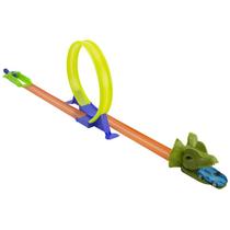 Brinquedo Infantil Pista de Corrida Loop 360 Brilha no Escuro Com Carrinho +3 Anos Dino Play Etitoys