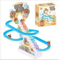 Brinquedo Infantil Pista Escarregador Capivara Brinquedo Com Luz e Som - Toys Brinquedo Infantil Pista Escarregador Capivara Brinquedo Com Luz e Som - Toys