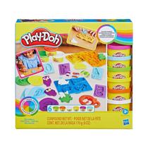 Brinquedo Infantil Play-Doh Kit Inicial de Números com Acessórios e 6 Potes Hasbro - 18487
