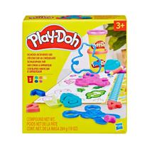 Brinquedo Infantil Play-Doh Massinha de Modelar Brincar e Aprender c/ Acessórios Hasbro - 18541