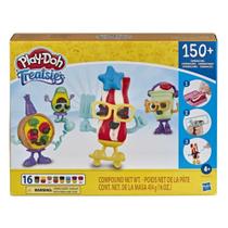 Brinquedo Infantil Play Doh Pack Kit Com 4 Mini Lanches Sortido Hasbro