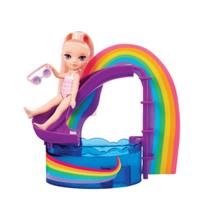 Brinquedo Infantil Playset Rainbow High Little Pool - Conjunto Blush MGA - 4222522249