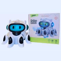 Brinquedo Infantil Polvo Robô Divertido e Interativo com Luz e Som Zippy Toys - 11128 Brinquedo Infantil Polvo Robô Divertido e Interativo com Luz e Som Zippy Toys - 11128