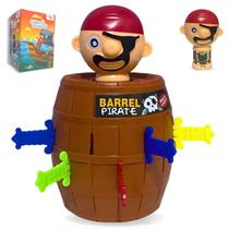 Brinquedo Infantil Pula Pirata Barril Medio Crianças Brinquedo Infantil Pula Pirata Barril Medio Crianças