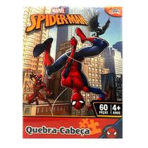 Brinquedo Infantil Quebra Cabeça 60 Peças Homem Aranha Toyster