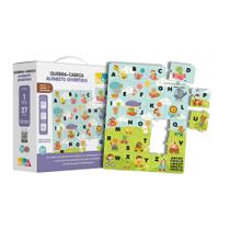 Brinquedo Infantil Quebra-Cabeça Alfabeto Divertido Babebi - 7081