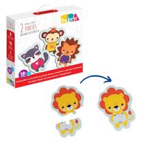 Brinquedo Infantil Quebra Cabeça Menino Menina 18 Meses