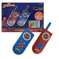 Brinquedo Infantil Radio Comunicador C/Lanterna Spider-Man