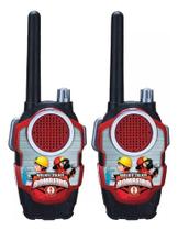 Brinquedo Infantil Radio Walk Talk Menino Bombeiro 6 Pilhas