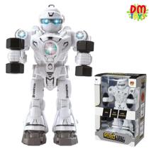 Brinquedo Infantil Robô Atleta com Luz e Som da DM TOYS