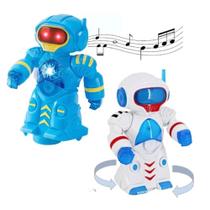 Brinquedo Infantil Robô Bate e Volta com Luz e Som Brinquedo Infantil Robô Bate e Volta com Luz e Som