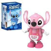 Brinquedo infantil Robô Dançarino Com Luz E Som Interativo Lovely Stitch RO