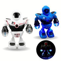 Brinquedo Infantil Robô Dance Animação e diversão Dançarino Luzes e sons
