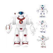 Brinquedo Infantil Robo Yobi Eletrônico Com Luz Dm - DM Toys