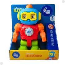 Brinquedo Infantil Robozinho eletrônico com Luz e sons FBB851 Fenix