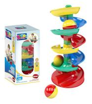 Brinquedo Infantil Rola Bola Dismat Blocolandia 18 Pcs 2505