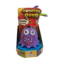 Brinquedo Infantil Sensorial Mosnter Gang Monstrinho Luz Som