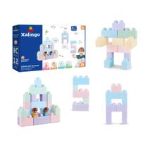 Brinquedo Infantil Soft Blocos 30 Peças - Didático, Macio e Colorido Xalingo - 63110 Brinquedo Infantil Soft Blocos 30 Peças - Didático, Macio e Colorido Xalingo - 63110