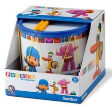 Brinquedo Infantil Tambor Turma Do Pocoyo Azul - Cardoso - Brinquedos Cardoso