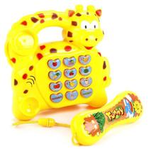 Brinquedo Infantil Telefone Musical Sons Luzes Criança Bebe