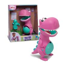 Brinquedo Infantil Tina Rex Papa Tudo Dinossauro Elka 1299 Brinquedo Infantil Tina Rex Papa Tudo Dinossauro Elka 1299