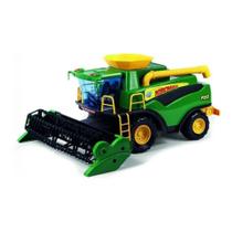 Brinquedo Infantil Trator Colheitadeira Fazendeiro Poliplac