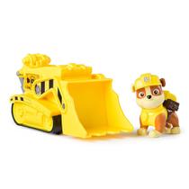 Brinquedo Infantil Trator de Esteira do Rubble com Boneco Patrulha Canina Sunny Brinquedo Infantil Trator de Esteira do Rubble com Boneco Patrulha Canina Sunny