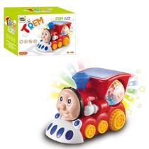 Brinquedo Infantil Trem Trenzinho com Globo de Led e Som