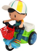 Brinquedo Infantil Triciclo Empina 360º Com Luz e Som Brinquedo Infantil Triciclo Empina 360º Com Luz e Som