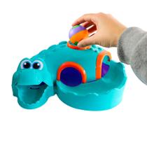 Brinquedo Infantil Túnel de Jacaré Com Bolinha Chocalho Brinquedo Infantil Túnel de Jacaré Com Bolinha Chocalho