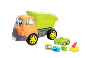 Brinquedo Infantil Turbo Truck Carro De Montar Maral