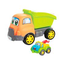 Brinquedo Infantil Turbo Truck Carro De Montar Maral