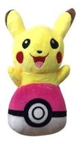 Brinquedo Infantil Ursinho De Pelúcia Pokémon Pokébola - jppelucia