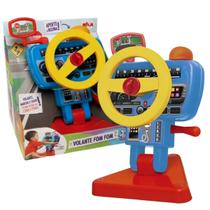 Brinquedo Infantil Volante Educativo Com retrovisor E Som Elka - Elka Brinquedos