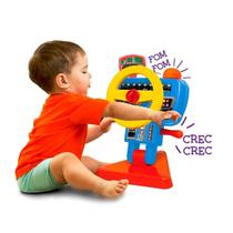 Brinquedo Infantil Volante Fom Fom C/ Retrovisor - Elka