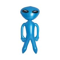 Brinquedo Inflável de Alienígena (90cm) - Decoração para Festa de Halloween e Aniversário