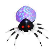 Brinquedo Inflável De Aranha Assustadora Para Halloween, Modelo De Decoração Luminosa Brinquedo Inflável De Aranha Assustadora Para Halloween, Modelo De Decoração Luminosa