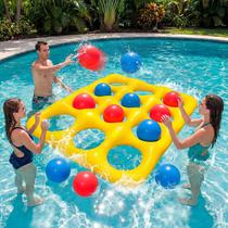 Brinquedo Inflável para Piscina Jogo da Velha Feyichi Amarelo Brinquedo Inflável para Piscina Jogo da Velha Feyichi Amarelo
