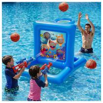 Brinquedo Inflável para Piscina TicTac Shot 2 em 1 Basquete e Jogo de Tiro Brinquedo Inflável para Piscina TicTac Shot 2 em 1 Basquete e Jogo de Tiro