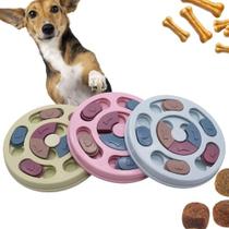 Brinquedo Interativo Alimentação Lenta Tabuleiro Pets Cão