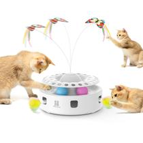Brinquedo interativo automático para gatinhos Cat Toy Potaroma 3 em 1 Brinquedo interativo automático para gatinhos Cat Toy Potaroma 3 em 1