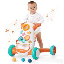 Brinquedo interativo Baby Walker KUB Montessori com música e luz Brinquedo interativo Baby Walker KUB Montessori com música e luz