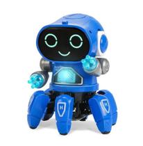 Brinquedo Interativo Cyber Bot Aranha 6 Pernas Com Som e Luz- ENVIO IMEDIATO