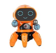 Brinquedo Interativo Cyber Bot Aranha 6 Pernas Com Som e Luz- ENVIO IMEDIATO